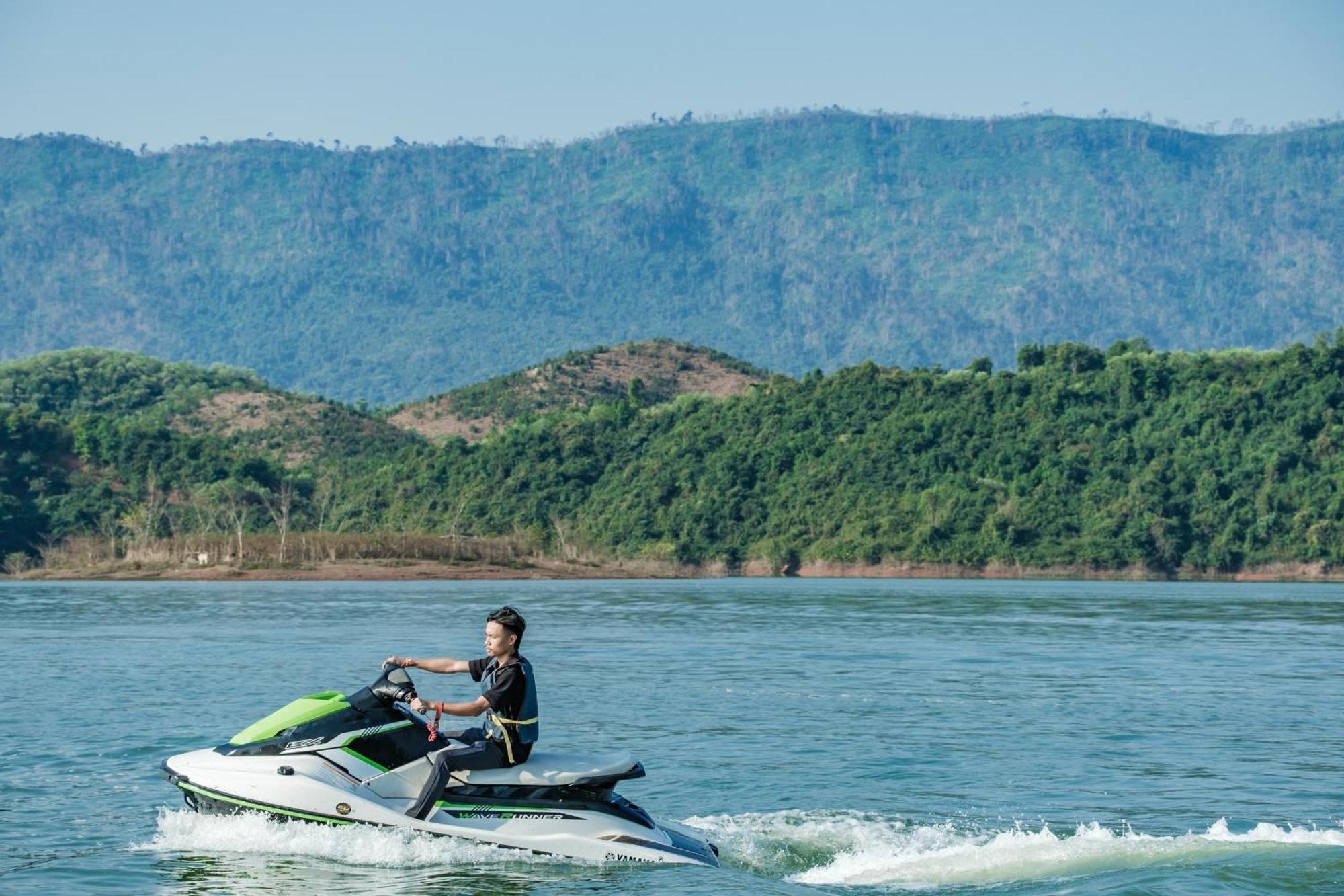 The Sanctuary Nam Ngum Beach Resort Vang Vieng Εξωτερικό φωτογραφία